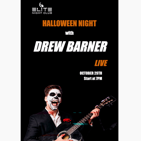 Halloween Performance Night Flyer